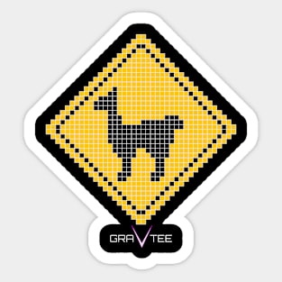 Llama Xing Sticker